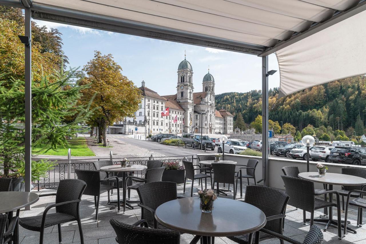 Hotel Drei Koenige Einsiedeln Exteriör bild