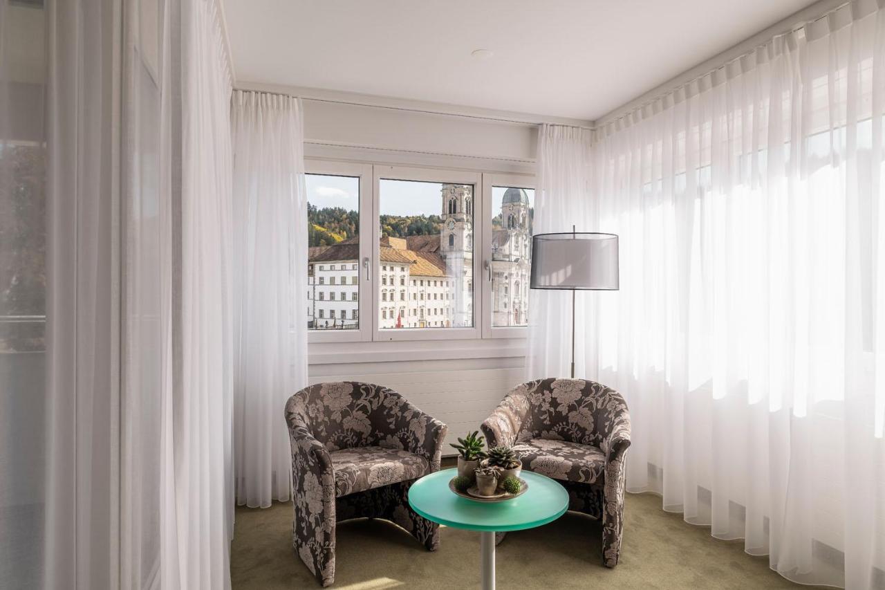 Hotel Drei Koenige Einsiedeln Exteriör bild