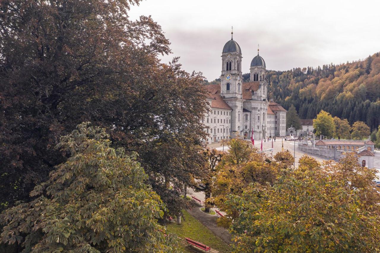 Hotel Drei Koenige Einsiedeln Exteriör bild